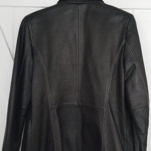 Womens L leather jacket